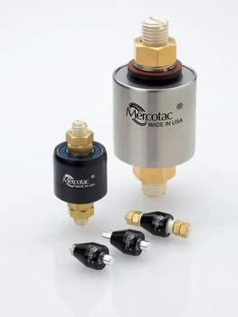 Conector giratorio Mercotac de 1 polo para baja resistencia