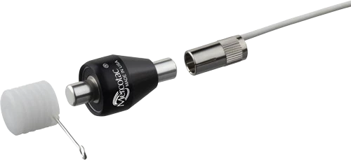 Diagrama de conexión de cables estándar con receptáculo y tapa